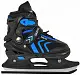 Роликовые коньки SporTrike Inline Skates 34-38, черный/синий