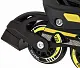 Роликовые коньки SporTrike Inline Skates 29-33, черный/желтый