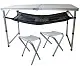 Set mobilă de grădină Royokamp Oxford Tourist Set 1001593, bej pe tehnoparc.md Set mobilă de grădină Royokamp Oxford Tourist Set 1001593, bej