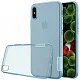 Husă de protecție Nillkin Apple iPhone XS/X Ultra thin TPU Nature, albastru pe tehnoparc.md Husă de protecție Nillkin Apple iPhone XS/X Ultra thin TPU Nature, albastru