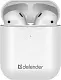 Наушники Defender Twins 631, белый