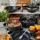 Set vase de gătit Konighoffer Pollo 14pcs, negru