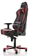 Scaun de birou DXRacer King GC-K06-NR-S3, negru/roșu