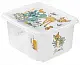 Container pentru jucării Keeeper Bambi 24L, transparent