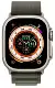 Smartwatch Apple Watch Ultra GPS + Cellular 49mm, carcasă din titan, curea Alpine Loop S/M verde