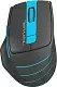 Mouse A4Tech Fstyler FG30, negru/albastru