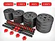 Гантель 4Play AT19 Multipower 2x15kg, черный