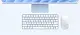 All-in-One Apple iMac 24 Z1E5000JW Blue, albastru