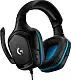 Căşti Logitech G432 Gaming Headset, negru/albastru