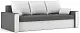 Диван Magnifico Meble Panama Foam Mikro 27/Mikro 31, серый/белый