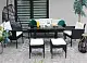 Set mobilă de grădină GardenLine SAD9583, negru pe tehnoparc.md Set mobilă de grădină GardenLine SAD9583, negru
