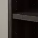 Книжный шкаф IKEA Billy/Oxberg стеклянные дверцы/полки 160x30x202см, имитация темно-коричневого дуба