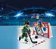 Set jucării Playmobil Ice Hockey Shootout