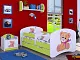 Тумба прикроватная Happy Babies Happy SZN02 Bear with Bow, белый/пастельно-зеленый на tehnoparc.md Тумба прикроватная Happy Babies Happy SZN02 Bear with Bow, белый/пастельно-зеленый