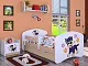 Тумба прикроватная Happy Babies Happy SZN02 Police Dog, белый/светлая груша на tehnoparc.md Тумба прикроватная Happy Babies Happy SZN02 Police Dog, белый/светлая груша