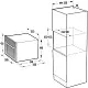 Plită incorporabilă electrică Gorenje BCM4547DG, negru
