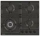 Plită incorporabilă cu gaz Vesta BH6060ICX/D, negru