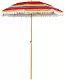 Umbrelă de gradină Royokamp Beach&Garden 180cm, roșu/galben