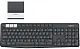 Tastatură Logitech K375s Wireless Keyboard and Stand Combo, grafit