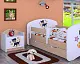 Тумба прикроватная Happy Babies Happy SZN02 Police Dog, белый/светлая груша на tehnoparc.md Тумба прикроватная Happy Babies Happy SZN02 Police Dog, белый/светлая груша