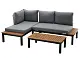 Set mobilă de grădină GardenLine WIM9841KPL, negru/lemn pe tehnoparc.md Set mobilă de grădină GardenLine WIM9841KPL, negru/lemn