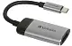 Adaptor Verbatim 49143, negru/argintiu pe tehnoparc.md Adaptor Verbatim 49143, negru/argintiu