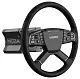 Volan pentru jocuri Moza Trucking Bundle, negru