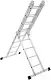 Лестница SDGroup 4x3 5.1м, серебристый