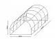 Парник (теплица) GardenLine TUN5620 8x3x2m