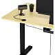 Masă de birou SENSE7 Nojo 140x70, pin negru
