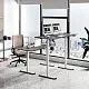 Письменный стол Costway JV10677DE-HS, темно-серый