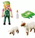 Set jucării Playmobil Farmer with Sheep