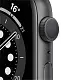 Smartwatch Apple Watch Series 6 40mm, carcasă din aluminiu gri, curea tip sport