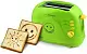 Prăjitor de pâine Esperanza Smiley EKT003, verde