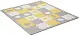 Covoraş-puzzle KinderKraft Luno Sharpes, galben