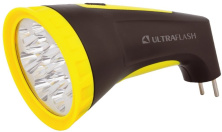 Фонарь Ultraflash LED3815M, черный/желтый