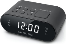Radio cu ceas Muse M-10, negru