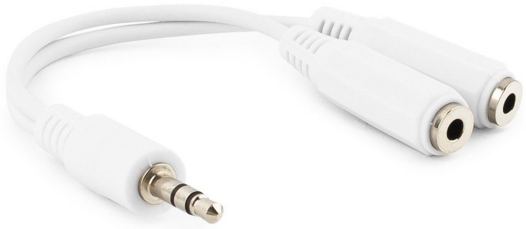 Cablu audio Cablexpert CCA-415W, alb
