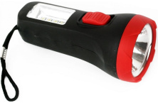 Фонарь Ultraflash LED16014, черный/красный