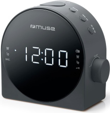 Radio cu ceas Muse M-185 CR, negru