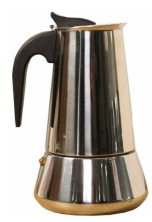 Кофеварка гейзерная GS VM0222, золотой