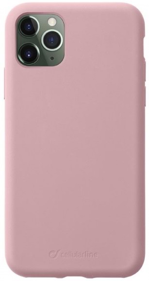 Husă de protecție CellularLine Apple iPhone 11 Pro Max Sensation Case, roz