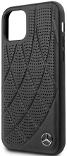 Чехол CG Mobile Mercedes Perforated Leather Back for iPhone 11 Pro Max, черный