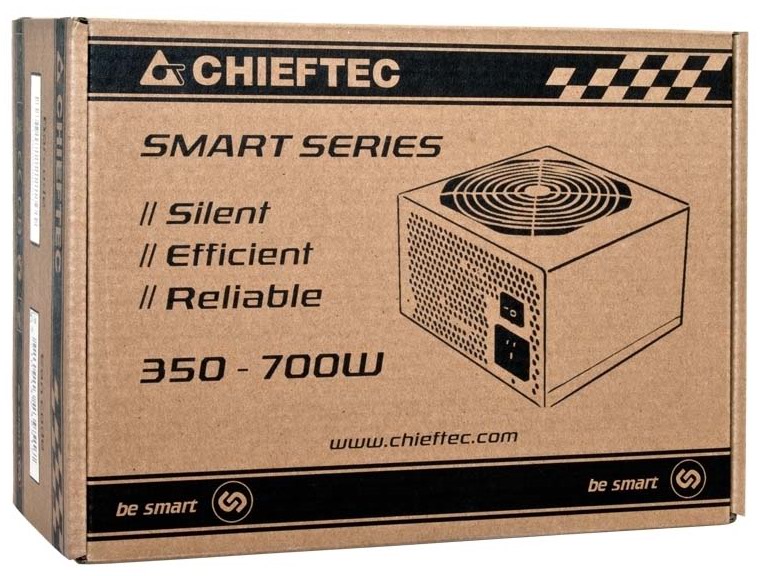 Блок питания Chieftec Smart A8 GPS-600A8 600W, 80+