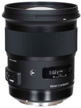 Объектив Sigma AF 50mm f/1.4 DG HSM Art для Sony-A, черный