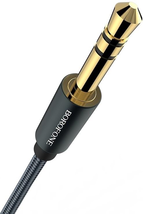 Cablu audio Borofone BL3 Audiolink, negru