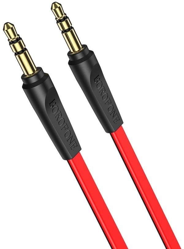 Cablu audio Borofone BL6 2m, roșu
