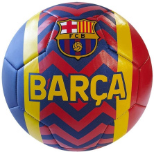 Minge de fotbal Barcelona Zigzag S.5, multicolor