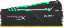 Оперативная память Kingston HyperX 64ГБ (2x32ГБ) DDR4-3000 Fury, CL16, 1.35V