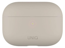 Чехол для наушников Uniq Lino Hybrid Beige for AirPods Pro, бежевый